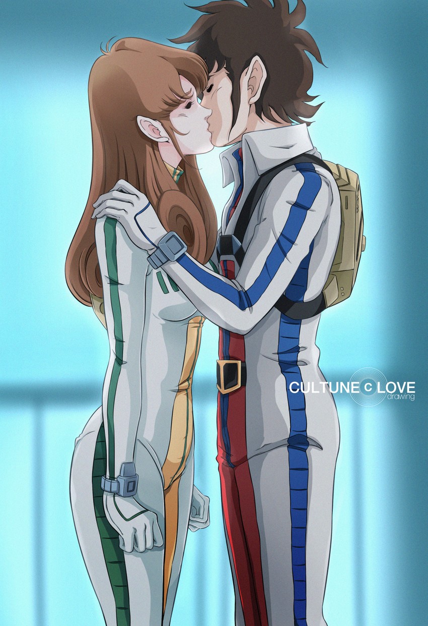 ichijou hikaru and hayase misa (macross and 2 more) drawn by waeba_yuusee