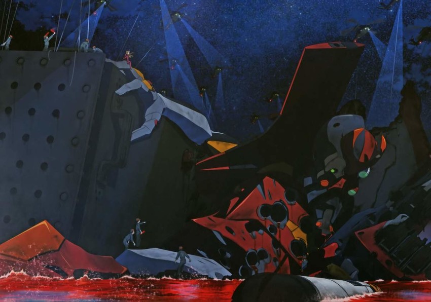 souryuu asuka langley, eva 02, and eva 02 prime beta (neon genesis evangelion and 2 more)