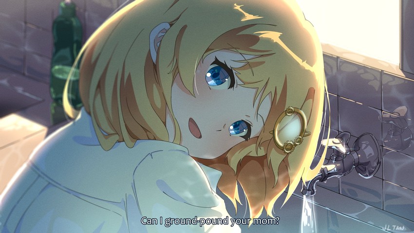 watson amelia (hololive and 1 more) drawn by jl_tan