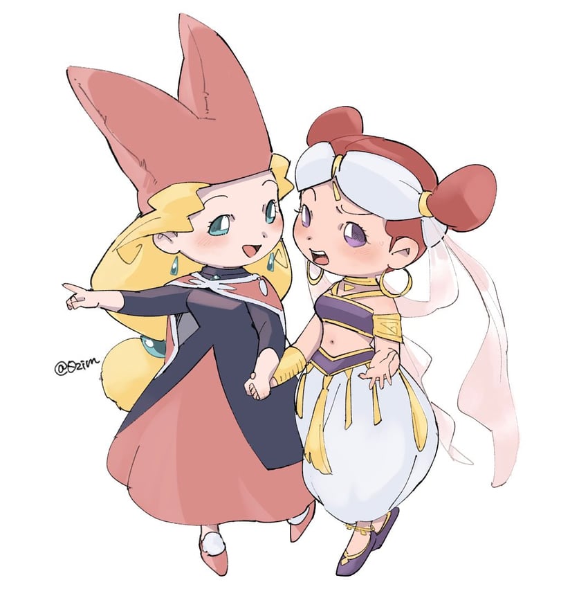 narcia and jilva (popolocrois and 1 more) drawn by mizo_(0zim)