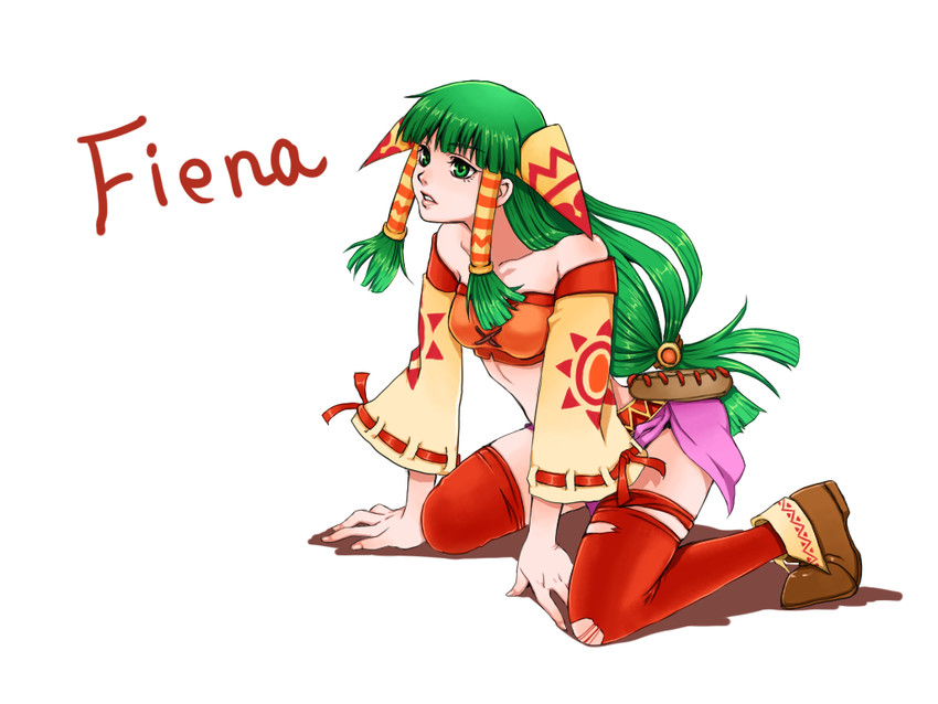 feena (grandia and 1 more) drawn by saitou_nekoichi