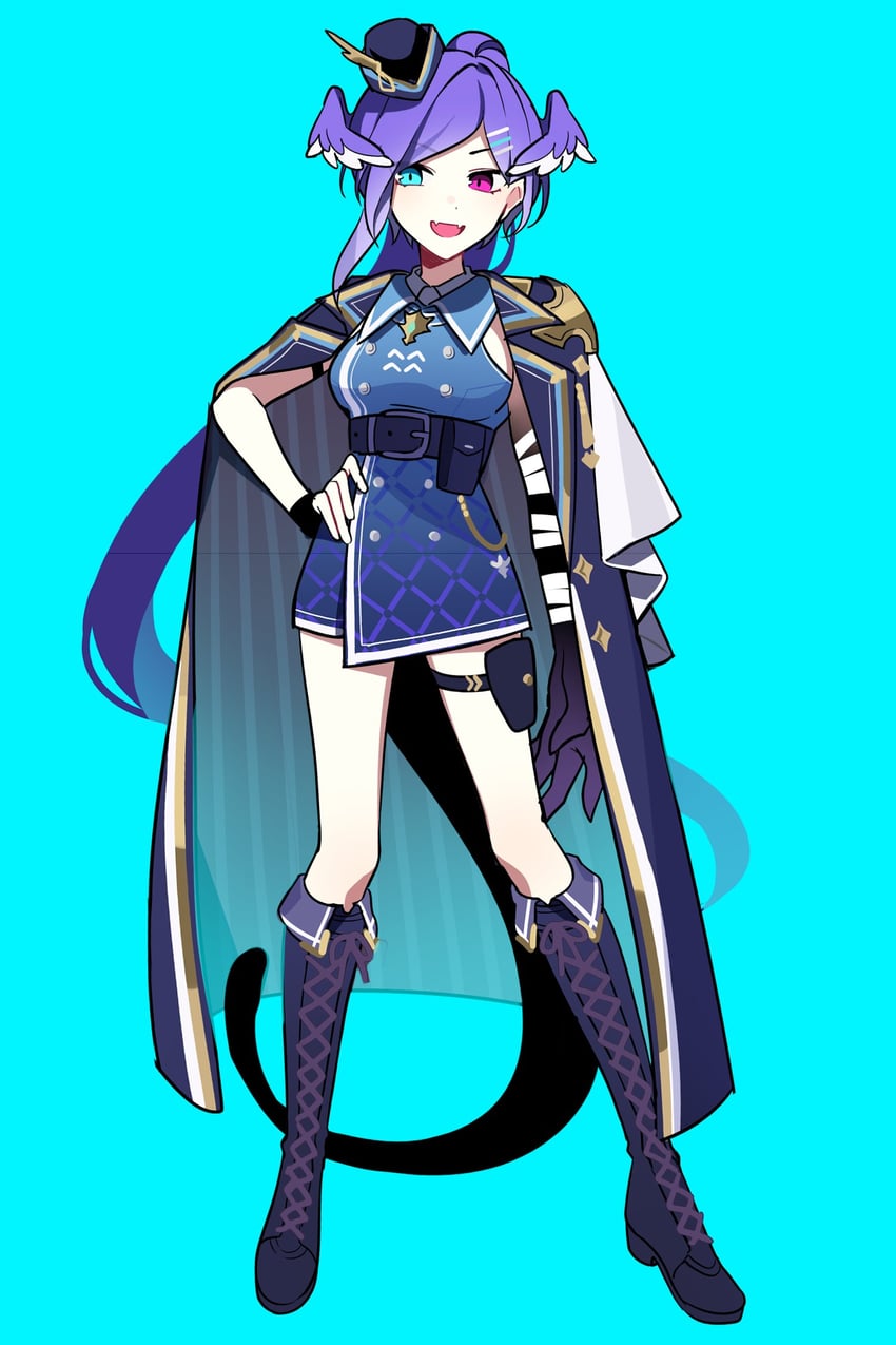 selen tatsuki (nijisanji and 1 more) drawn by waka_(wk4444)