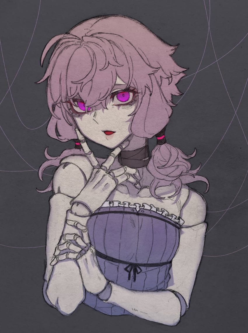 yuzuki yukari (vocaloid and 1 more) drawn by toriniku29