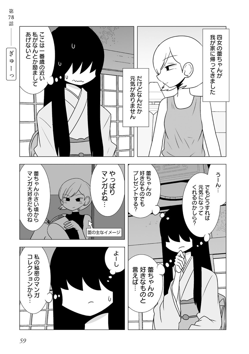 kagaya kuki and kagaya tsubomi (original) drawn by mochi_au_lait