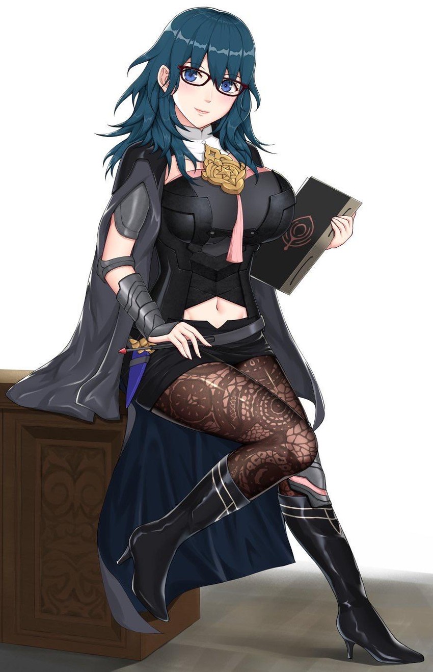 female byleth (fire emblem and 1 more) drawn by nemunemu_semi