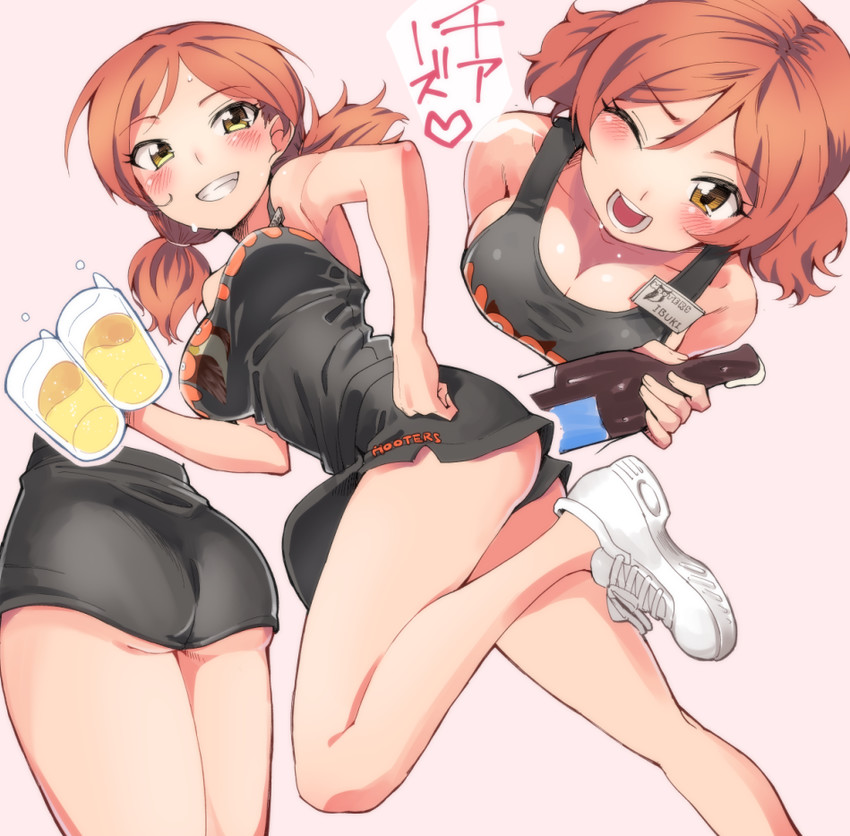komatsu ibuki (idolmaster and 2 more) drawn by hakkaku_shikimi