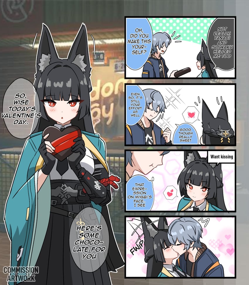 hoshimi miyabi and wise (zenless zone zero) drawn by kulojawa