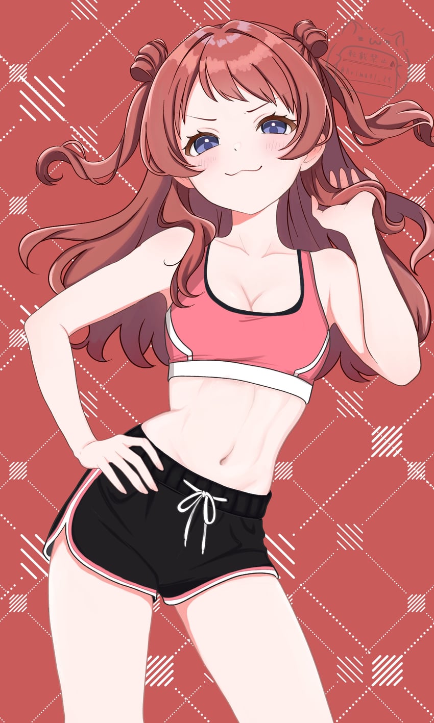 hanami saki (idolmaster and 1 more) drawn by amashi_2278