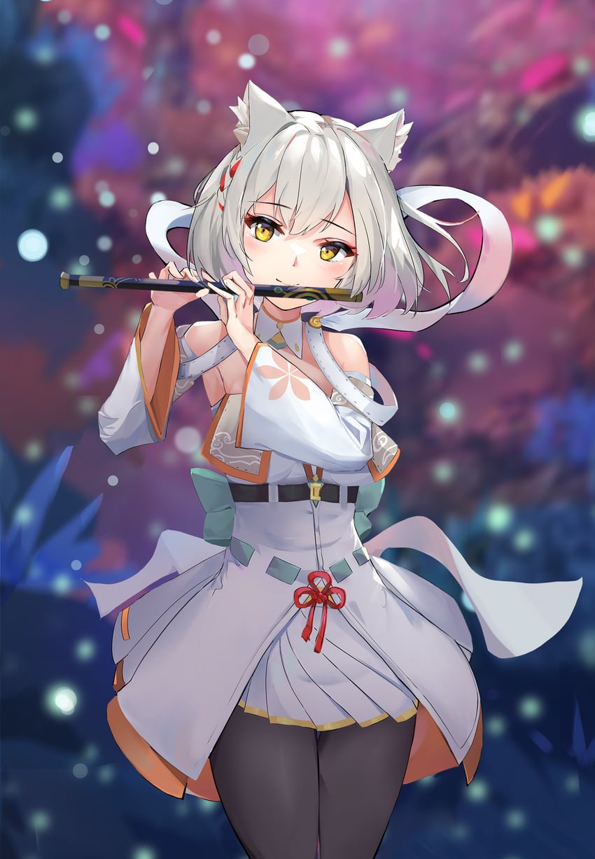 mio (xenoblade chronicles and 1 more) drawn by kiiro_kimi