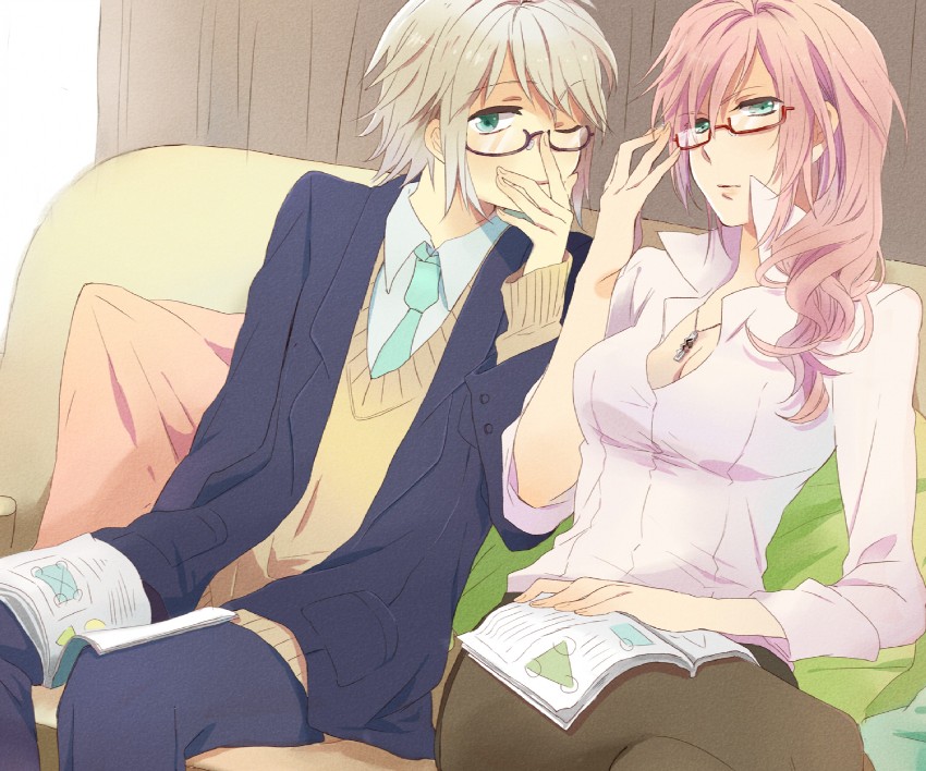 lightning farron and hope estheim (final fantasy and 1 more) drawn by karuha