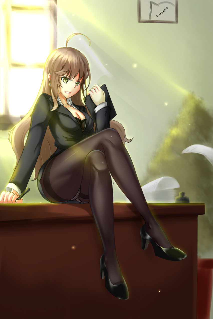 missouri and galo (warship girls r) drawn by xian_ting_xinbu