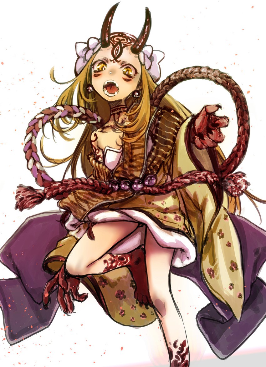 ibaraki douji (fate and 1 more) drawn by haguhagu_(rinjuu_circus)