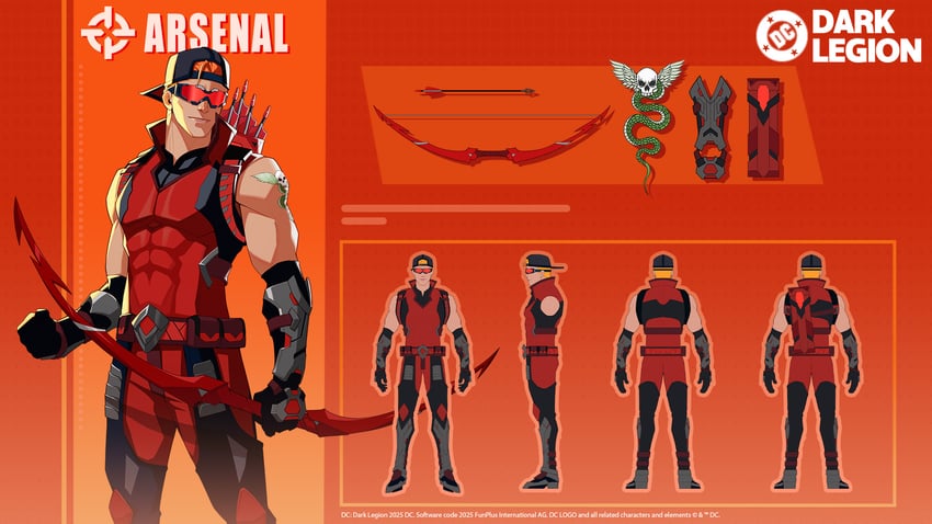 roy harper and arsenal (dc comics and 1 more)