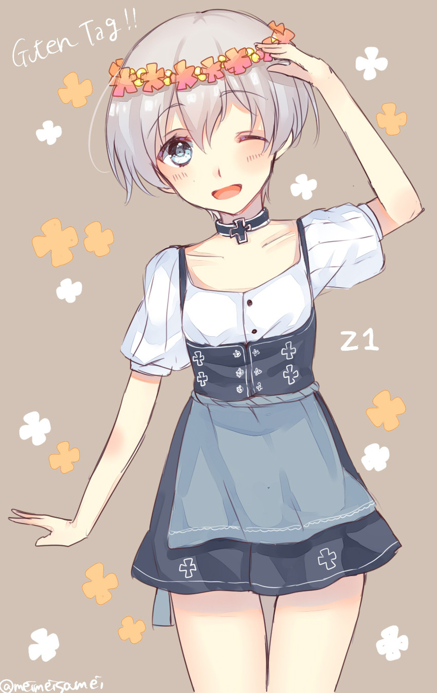 z1 leberecht maass (kantai collection) drawn by aozora_nan
