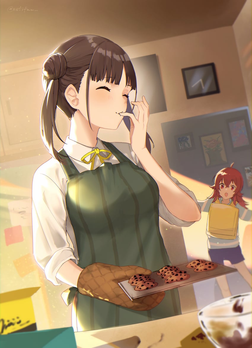 sonoda chiyoko and komiya kaho (idolmaster and 1 more) drawn by ratifuu