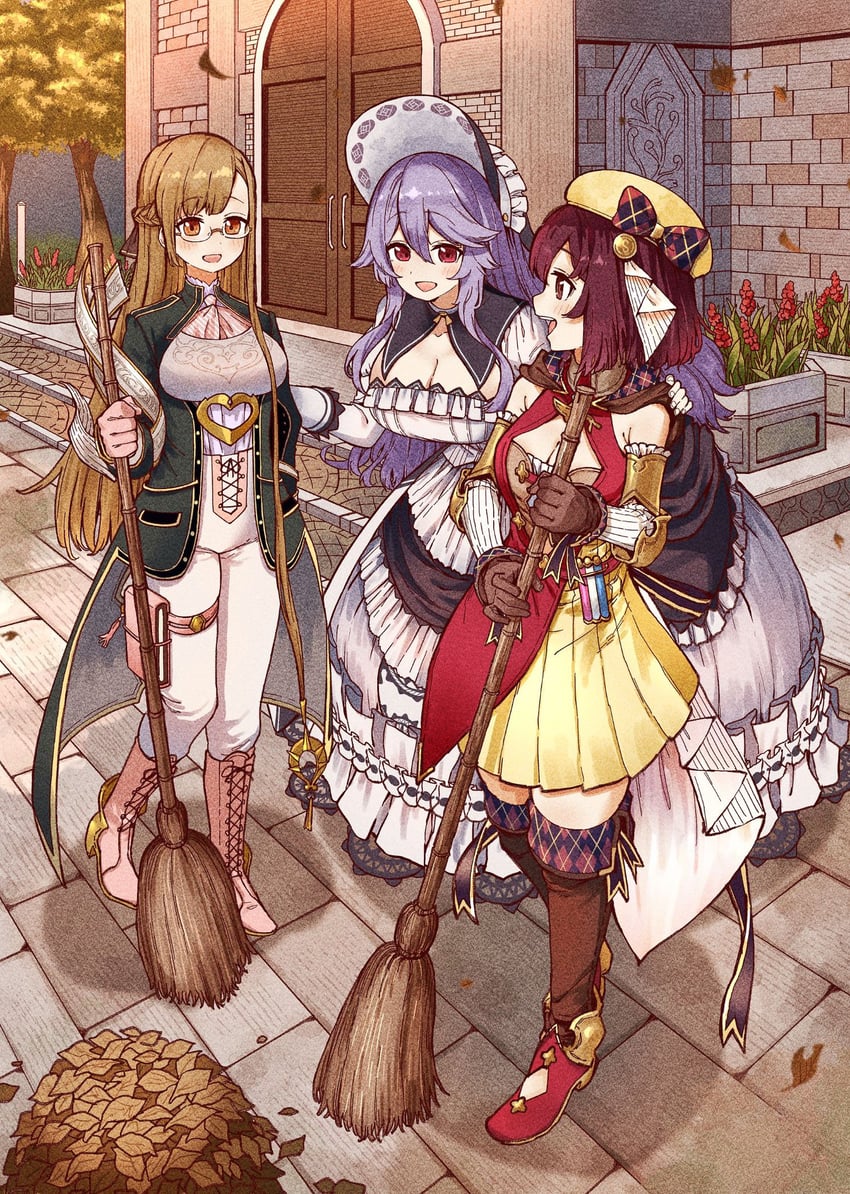 sophie neuenmuller, pamela ibis, and monika ellmenreich (atelier and 1 more) drawn by yurai0739