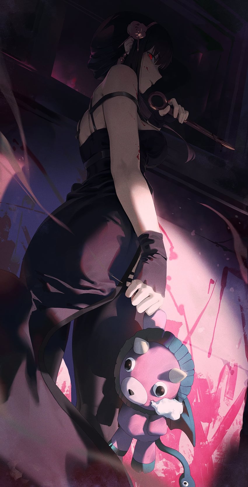 yor briar and director chimera (spy x family) drawn by wonchun