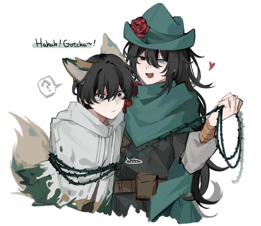 yi sang and hong lu (project moon and 1 more) drawn by wuzinan19
