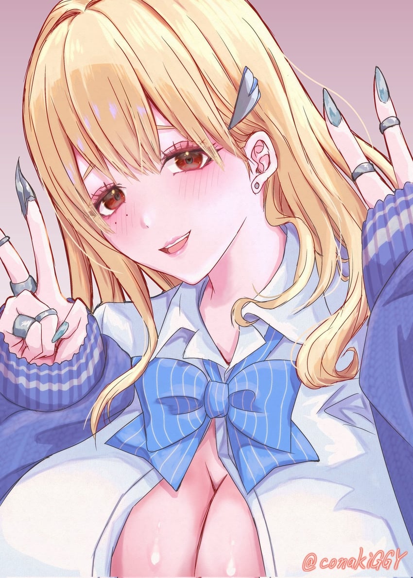 tia (goddess of victory: nikke) drawn by conakiggy