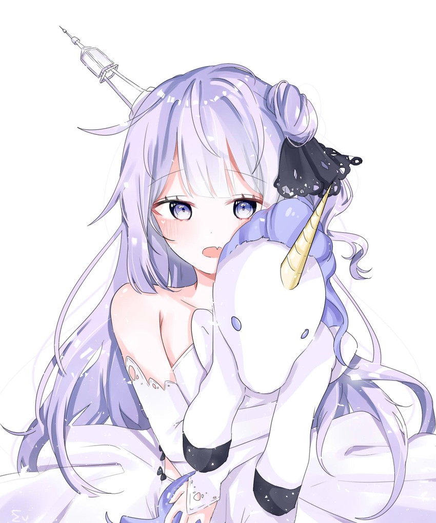 unicorn (azur lane) drawn by ibu_(eve1092)