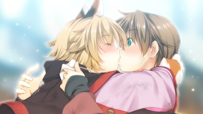 alto travers and feline sora (wizards symphony) drawn by atelier-moo