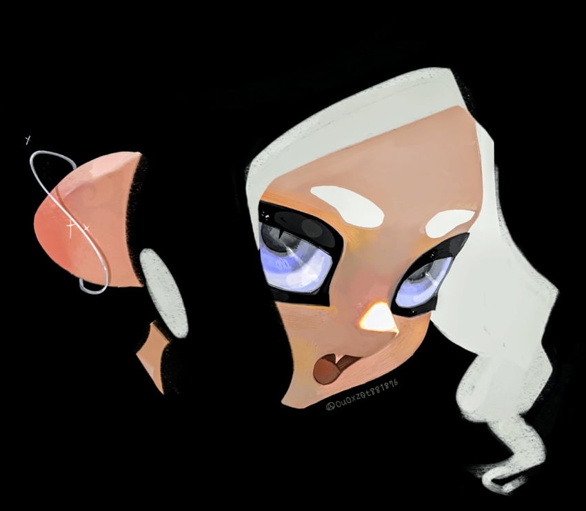 octoling player character and octoling girl (splatoon) drawn by ouoxz0t881876