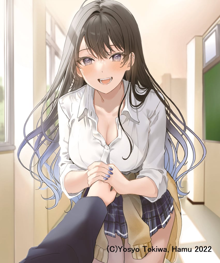 sasagawa ayano (youkya na kanojo ha kyorikan ga bugtteiru) drawn by hamu_(plot_sy)