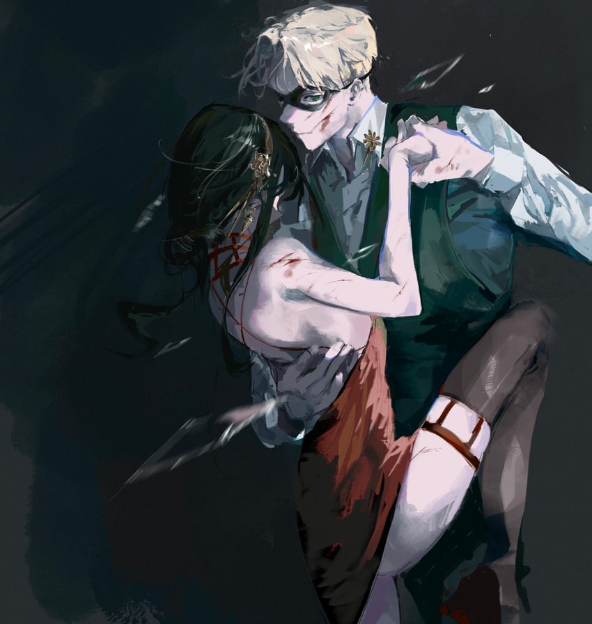 yor briar and twilight (spy x family) drawn by nenem_(kimnenemmm_art)