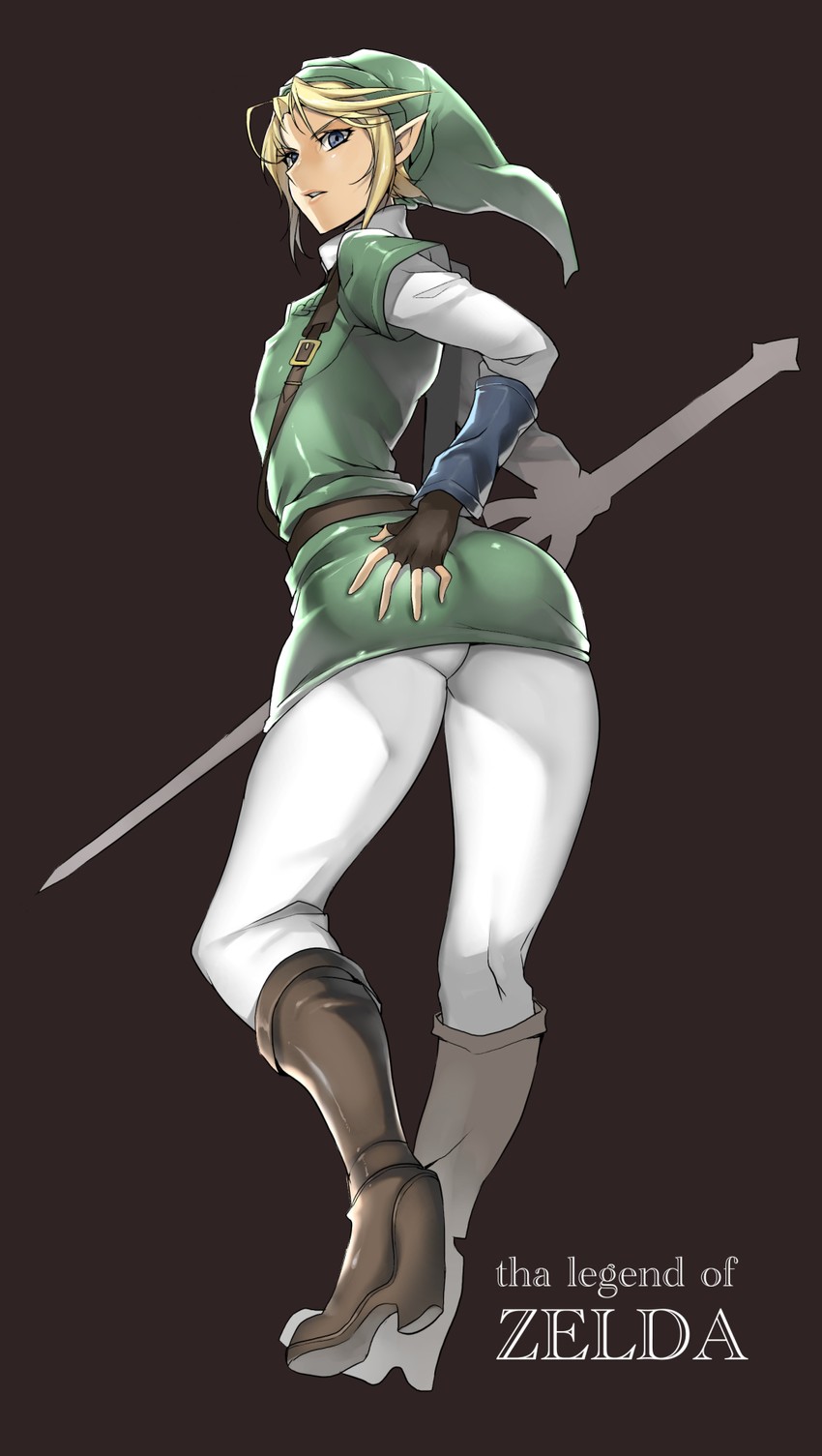 link (the legend of zelda) drawn by wadani_hitonori