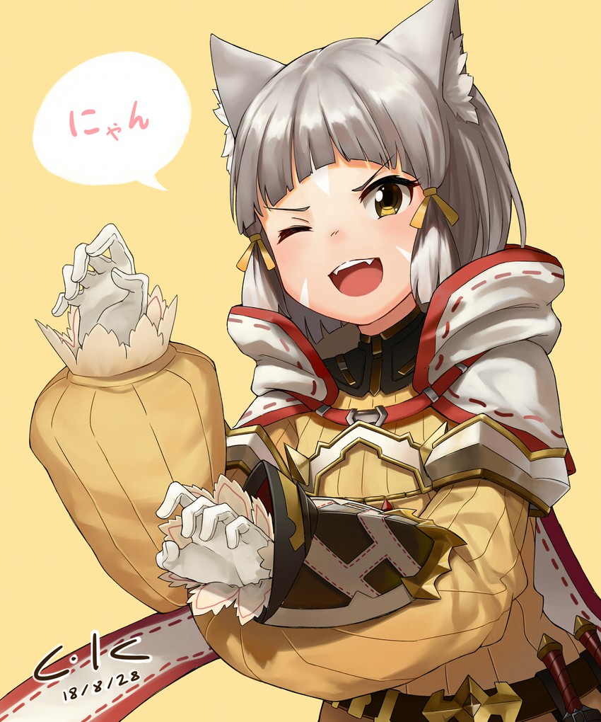 nia (xenoblade chronicles and 1 more) drawn by lkqyan