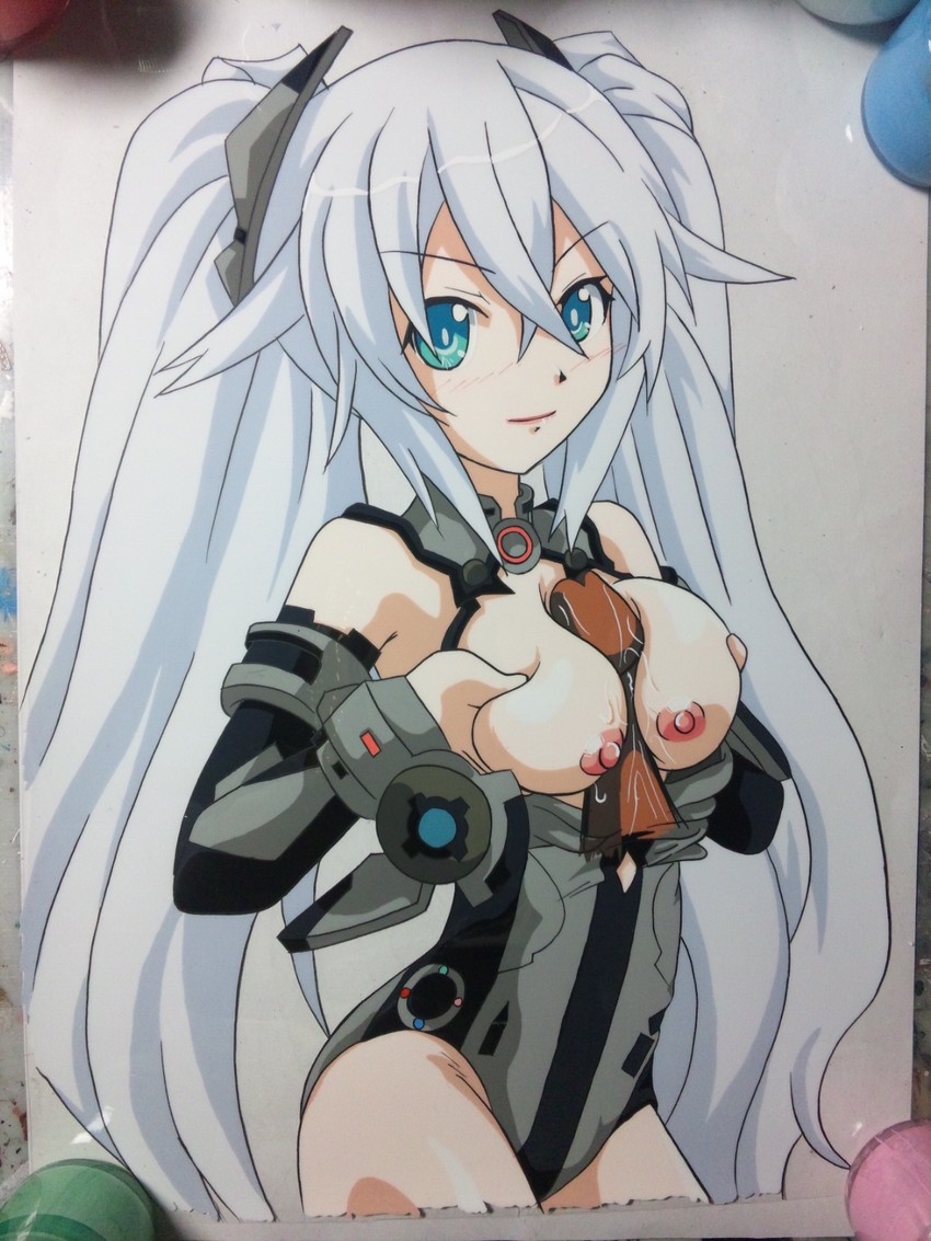 black heart (neptune and 1 more) drawn by hasamimushi