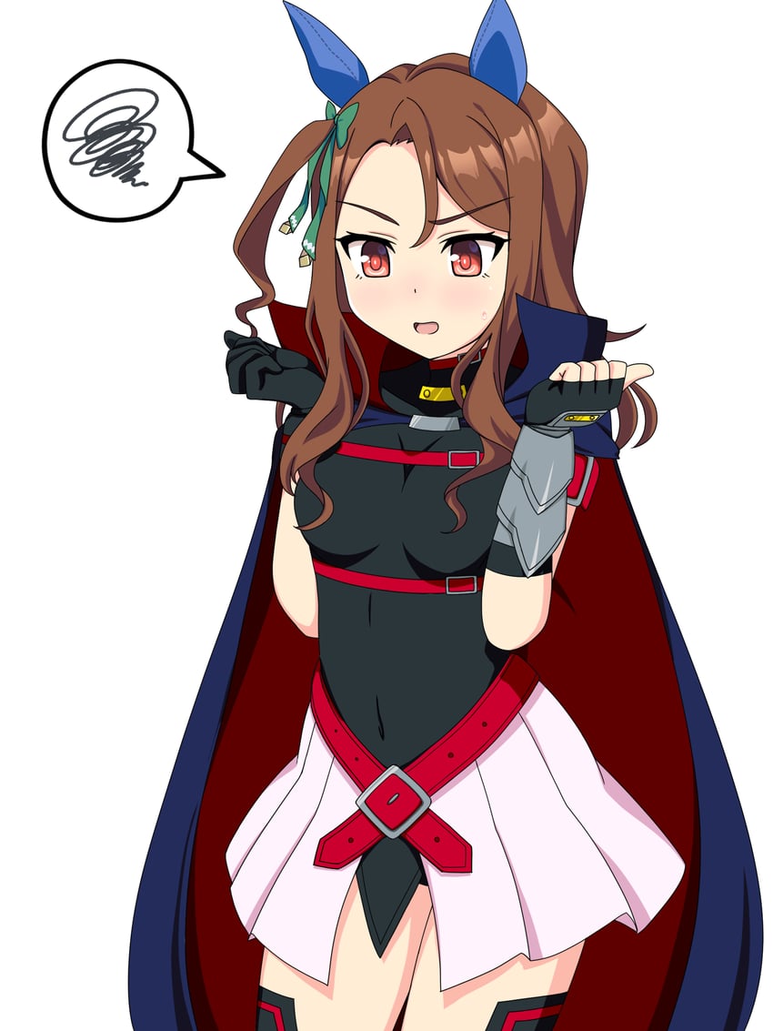 fate testarossa and king halo (umamusume and 2 more) drawn by sitekisyugi