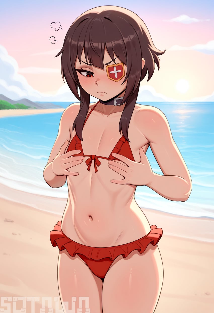 megumin (kono subarashii sekai ni shukufuku wo!) drawn by sotawa