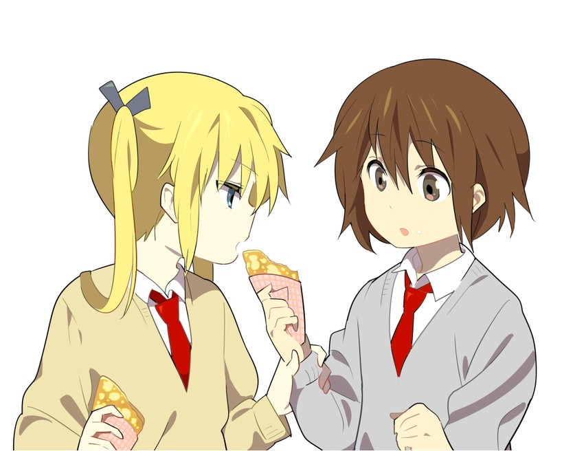 sonya and oribe yasuna (kill me baby) drawn by tariho_(robotanime)