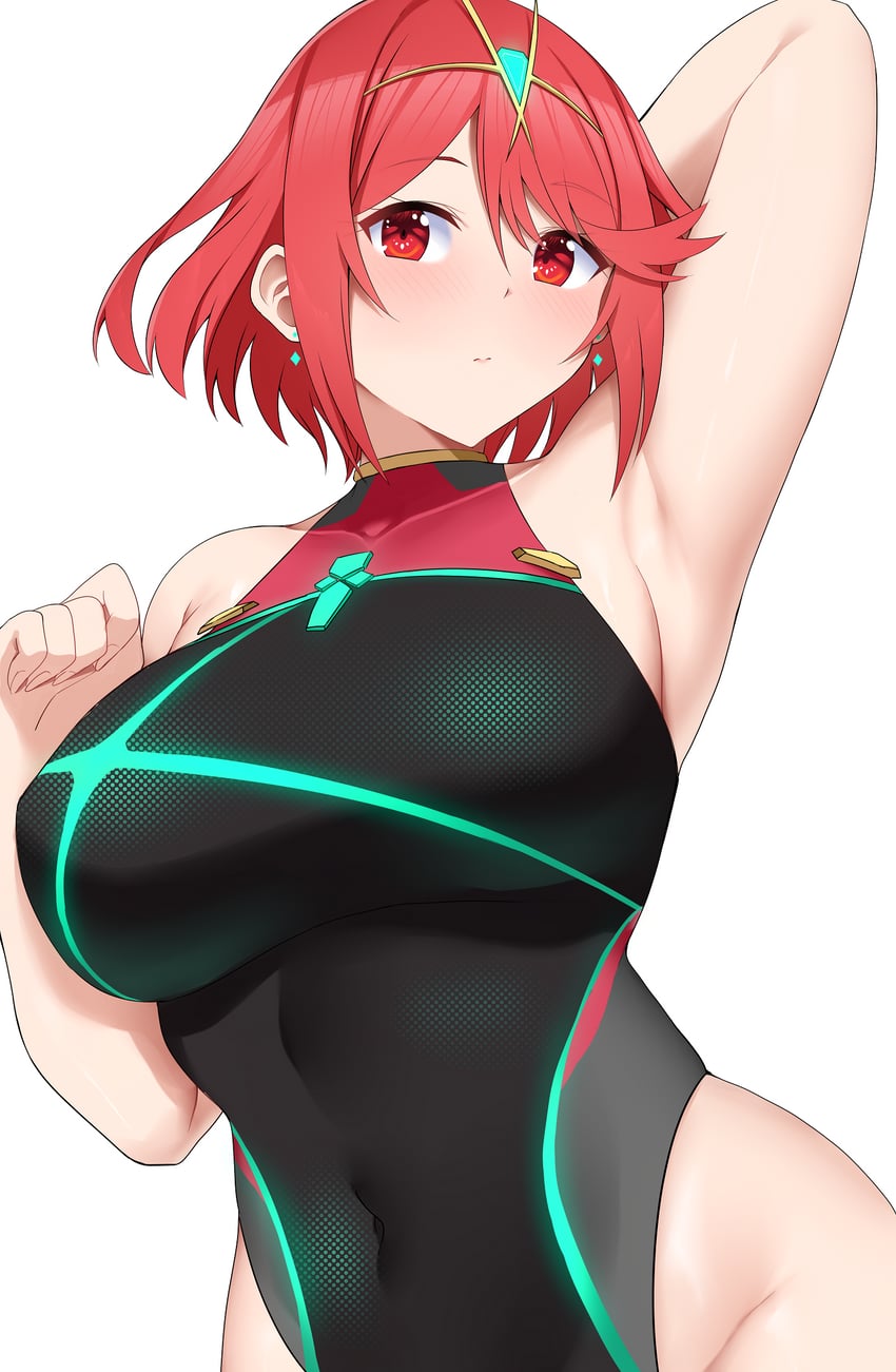 pyra (xenoblade chronicles and 1 more) drawn by arind_yudha