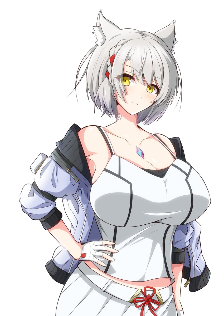 mio (xenoblade chronicles and 1 more) drawn by light_xion