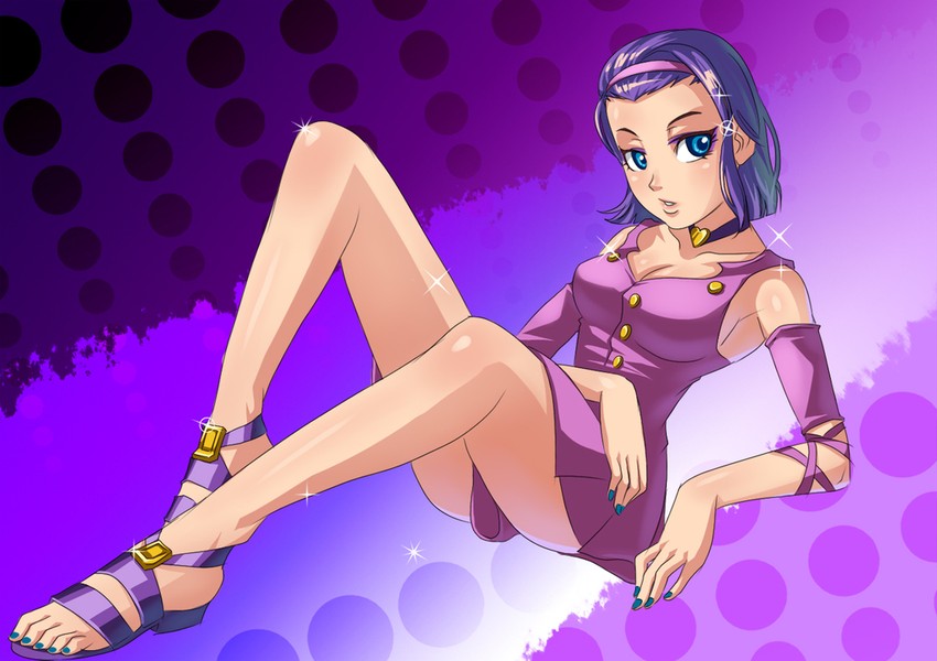 sugimoto reimi (jojo no kimyou na bouken and 1 more) drawn by ryuusei_(mark_ii)
