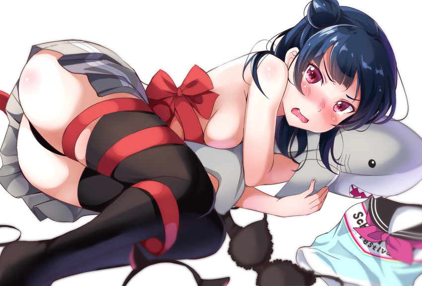 tsushima yoshiko (love live! and 1 more) drawn by tipii
