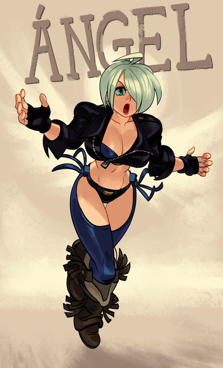 angel (the king of fighters and 1 more) drawn by alex_ahad