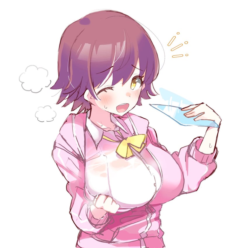 honda mio (idolmaster and 1 more) drawn by empty17033658