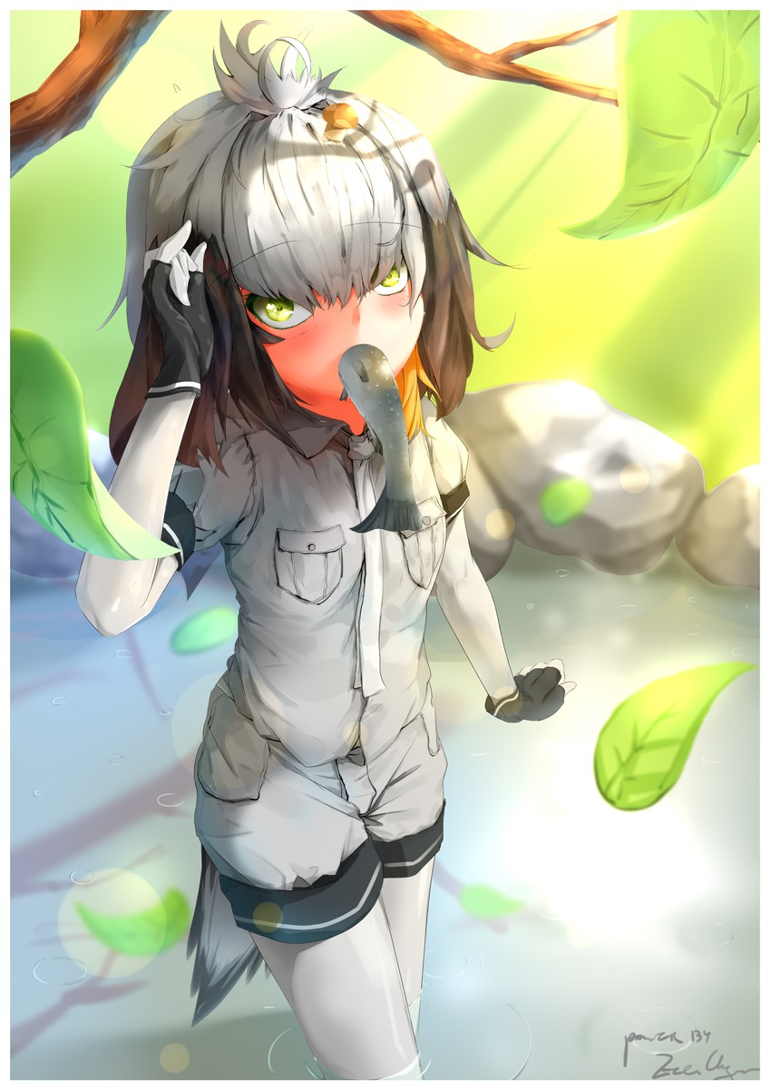 shoebill (kemono friends) drawn by eeo.gopiy