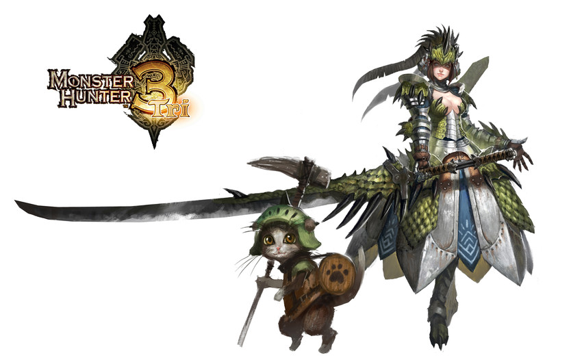 monster hunter (monster hunter and 1 more) drawn by chaosheng_zhe