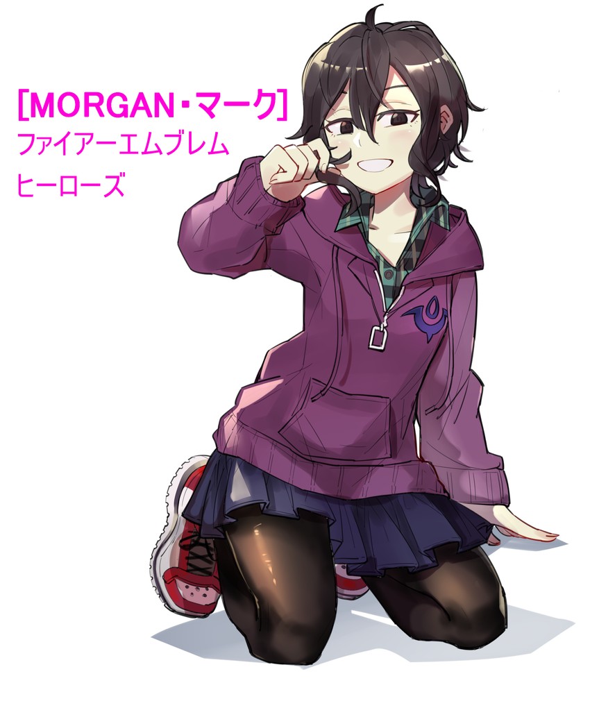 female morgan (fire emblem and 1 more) drawn by ebinku