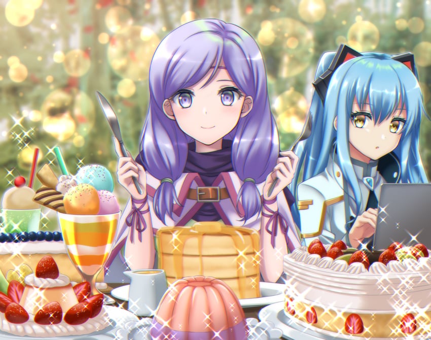 tio plato and ilyana (fire emblem and 3 more) drawn by kakiko210