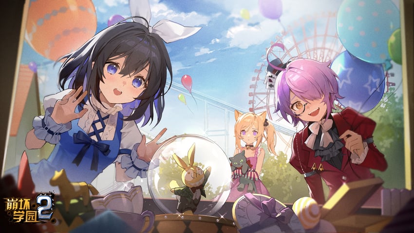 seele vollerei, homu, sin mal, and ninti apocalypse (honkai and 1 more)