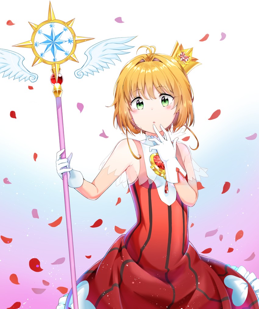 kinomoto sakura (cardcaptor sakura and 1 more) drawn by sunhyun