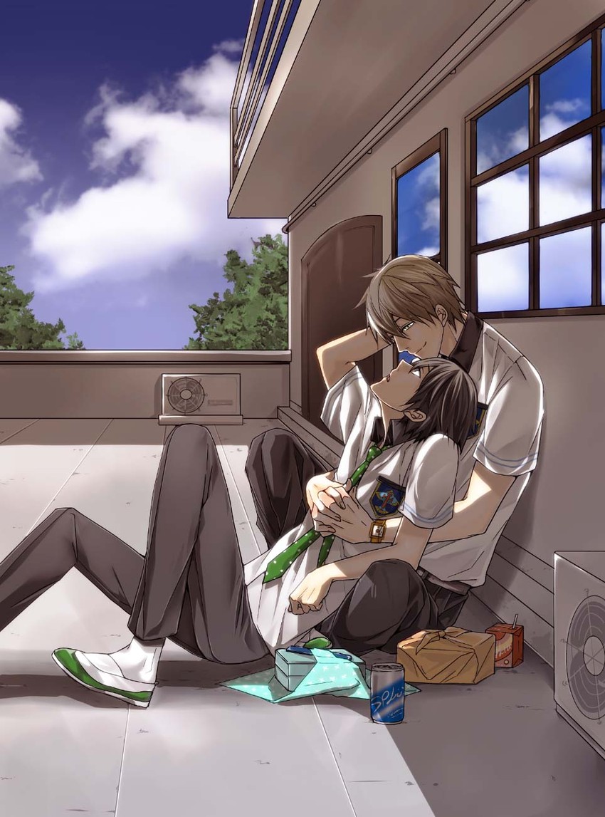 tachibana makoto and nanase haruka (free!) drawn by supernova_(lovelylalalalalalalovely)