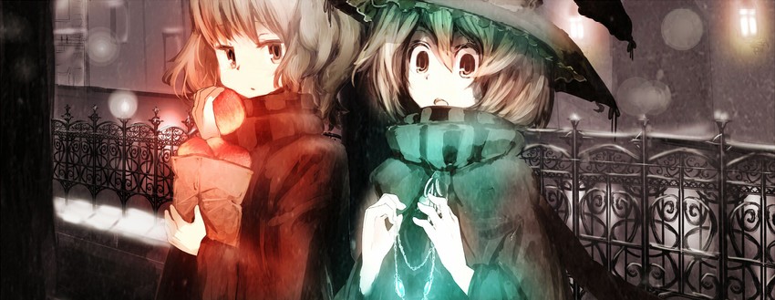 kirisame marisa and alice margatroid (touhou) drawn by yoshioka_yoshiko