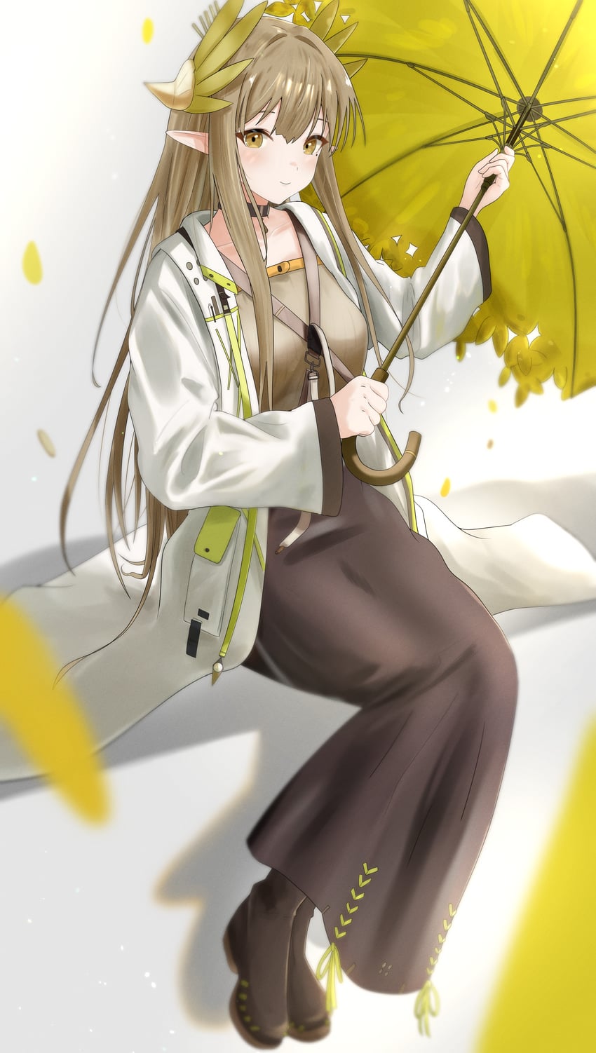muelsyse (arknights) drawn by sora_mame_(princess_0sora)