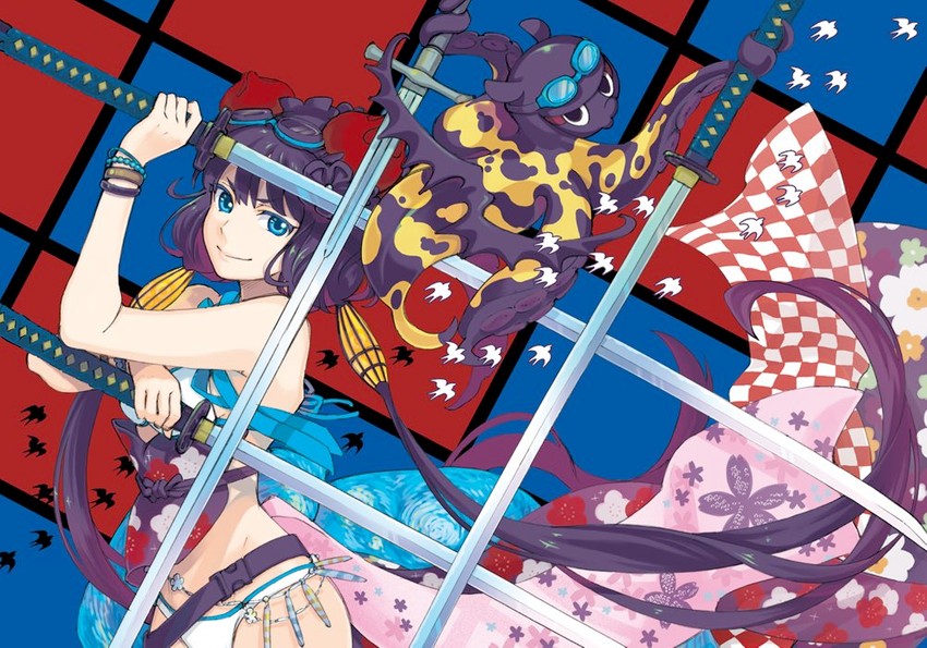 katsushika hokusai and tokitarou (fate and 1 more) drawn by isshoku_(shiki)